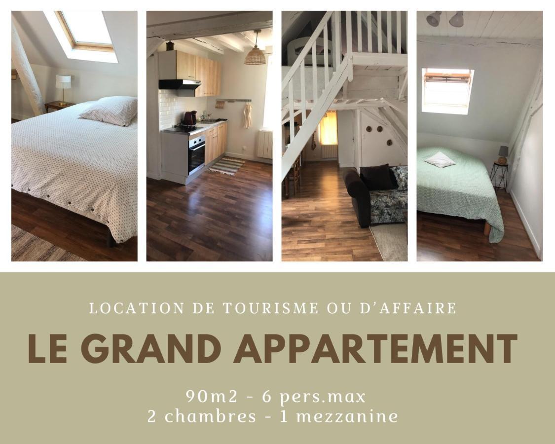 Le Grand Appartement - 90M2- 2 Chb , 1 Mezzanine - 6Pers 罗莫朗坦 外观 照片